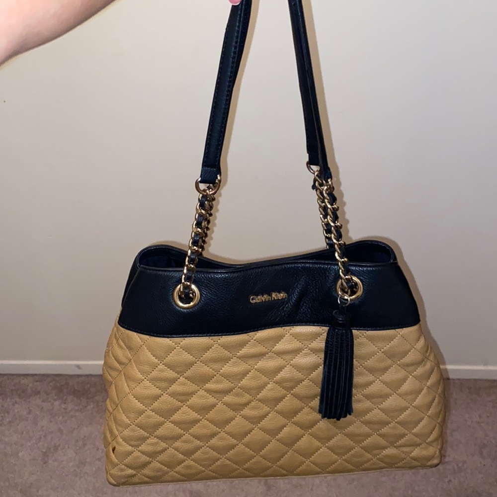 Calvin Klein Quilted Handbag